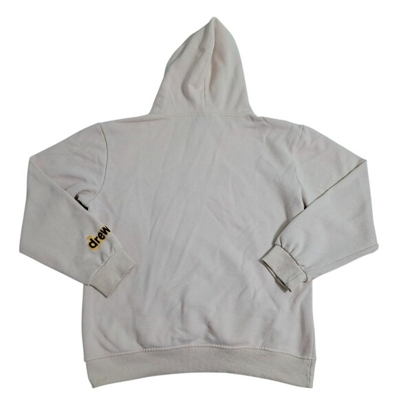 Drew House Mascot Smiley Hoodie Sweatshirt Pullover Large Beige Tan Cream - Picture 8 of 11